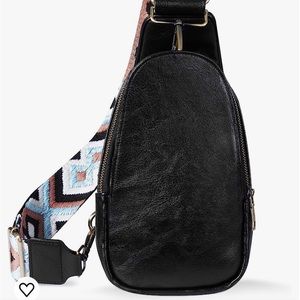 Unbranded sling bag. Brand new without tags.